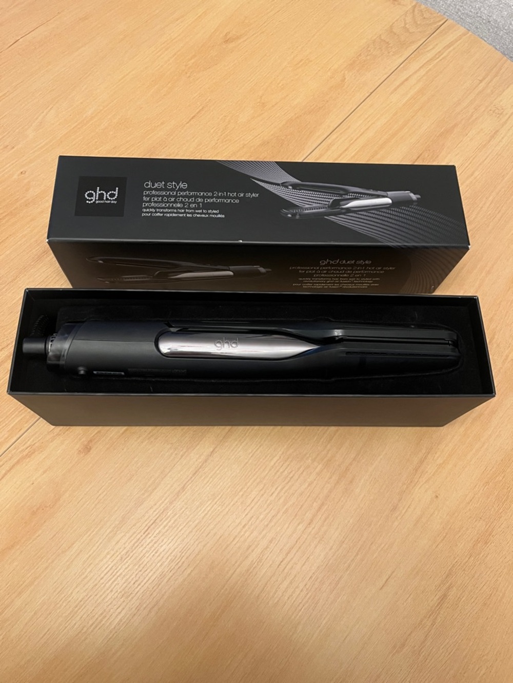 ghd Black 2-in-1 Hair Styler